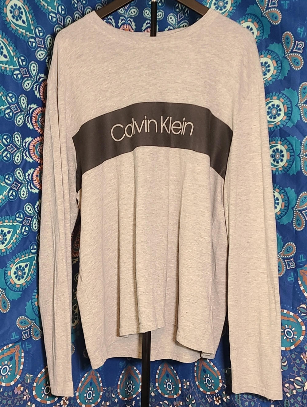 Calvin Klein Light Gray Long Sleeve Shirt